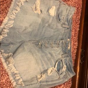 jean shorts